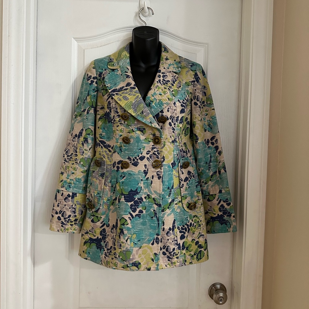 Etcetera Double Breasted Blazer. Size 4